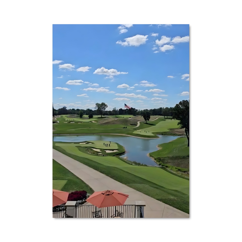 Poster Fairway Serenity – affiche Golf